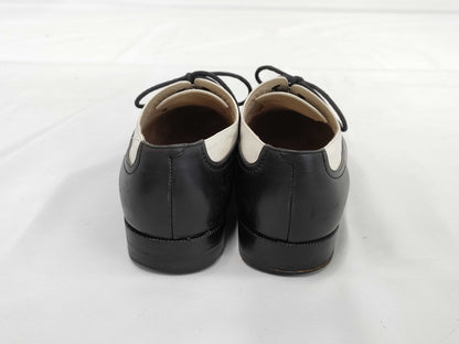 CHANEL Chanel Logo Shoes Two-tone Size 36 Loafers