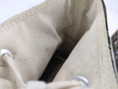 Rare FENDI size 40 men's Fendi Zucca Converse sneakers