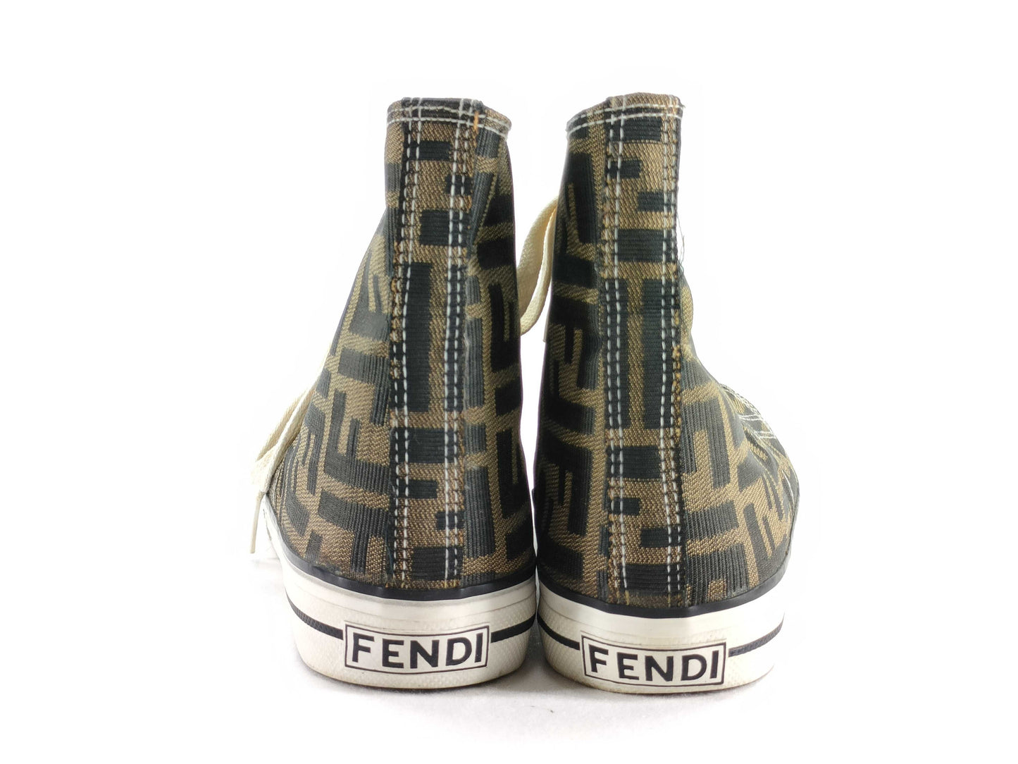 Rare FENDI size 40 men's Fendi Zucca Converse sneakers