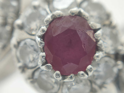 R0.42ct D0.69ct Pt900 11.5g Ring 