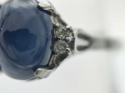 Colored Diamond Pt900 2.8g Ring 