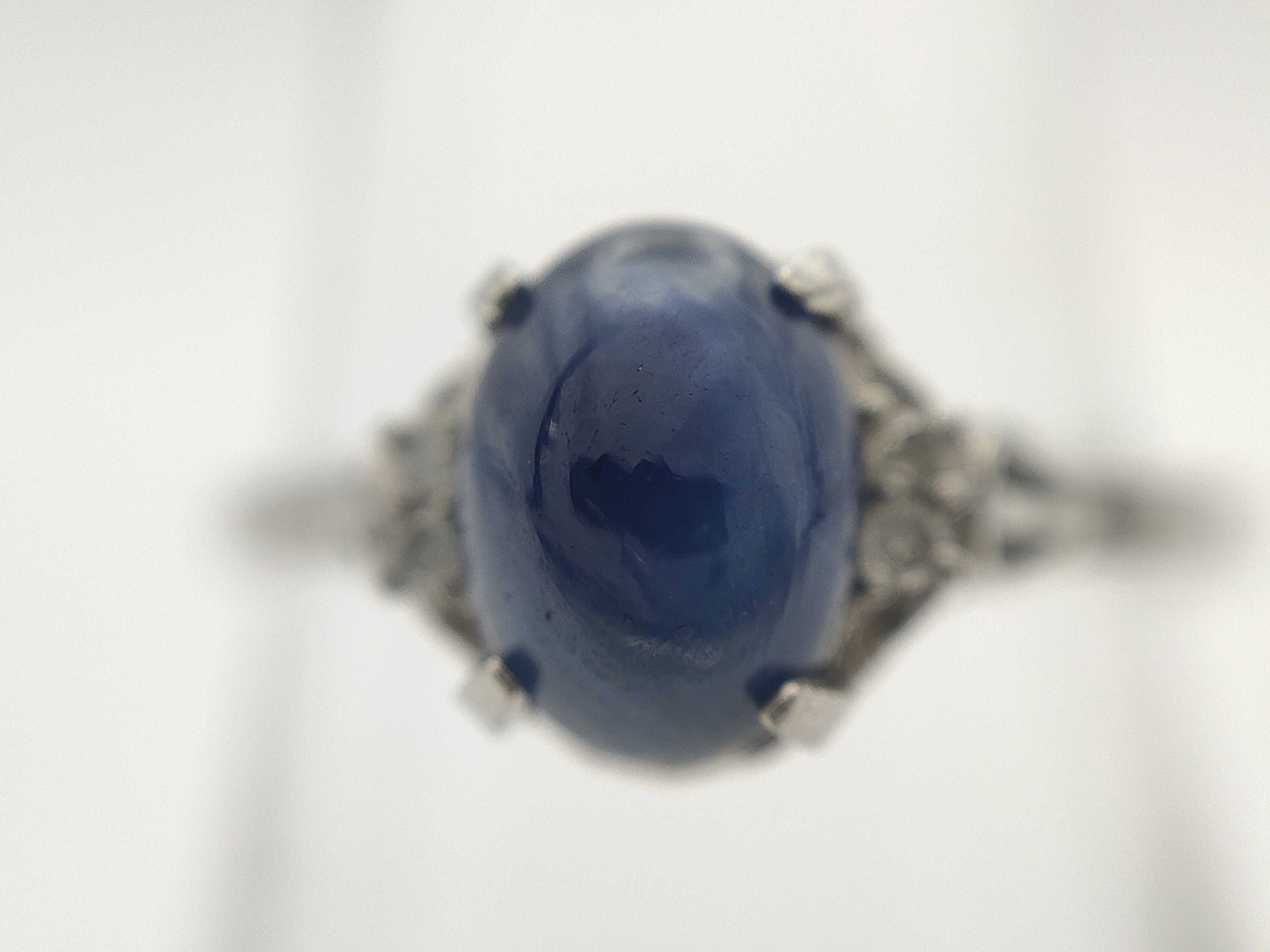 Colored Diamond Pt900 2.8g Ring 