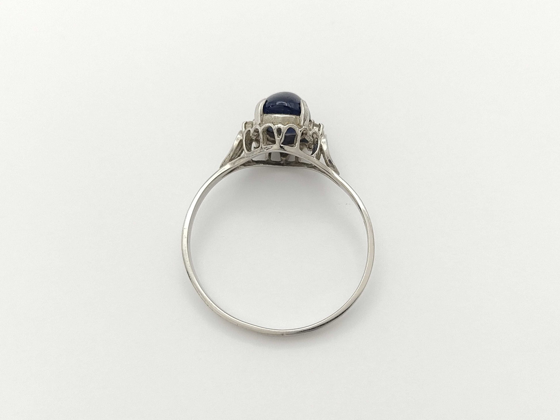 Colored Diamond Pt900 2.8g Ring 