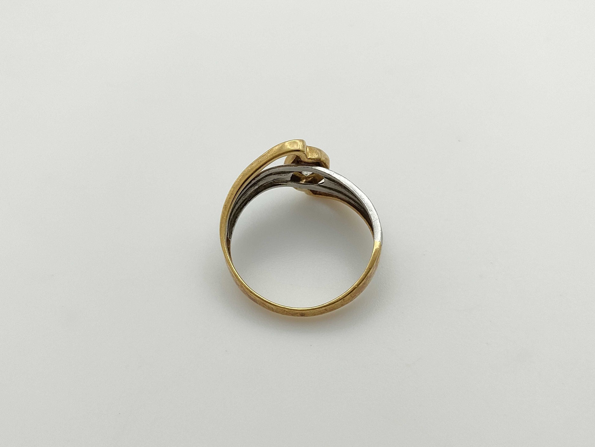 D0.23ct K18/Pt900 2.7g Ring 