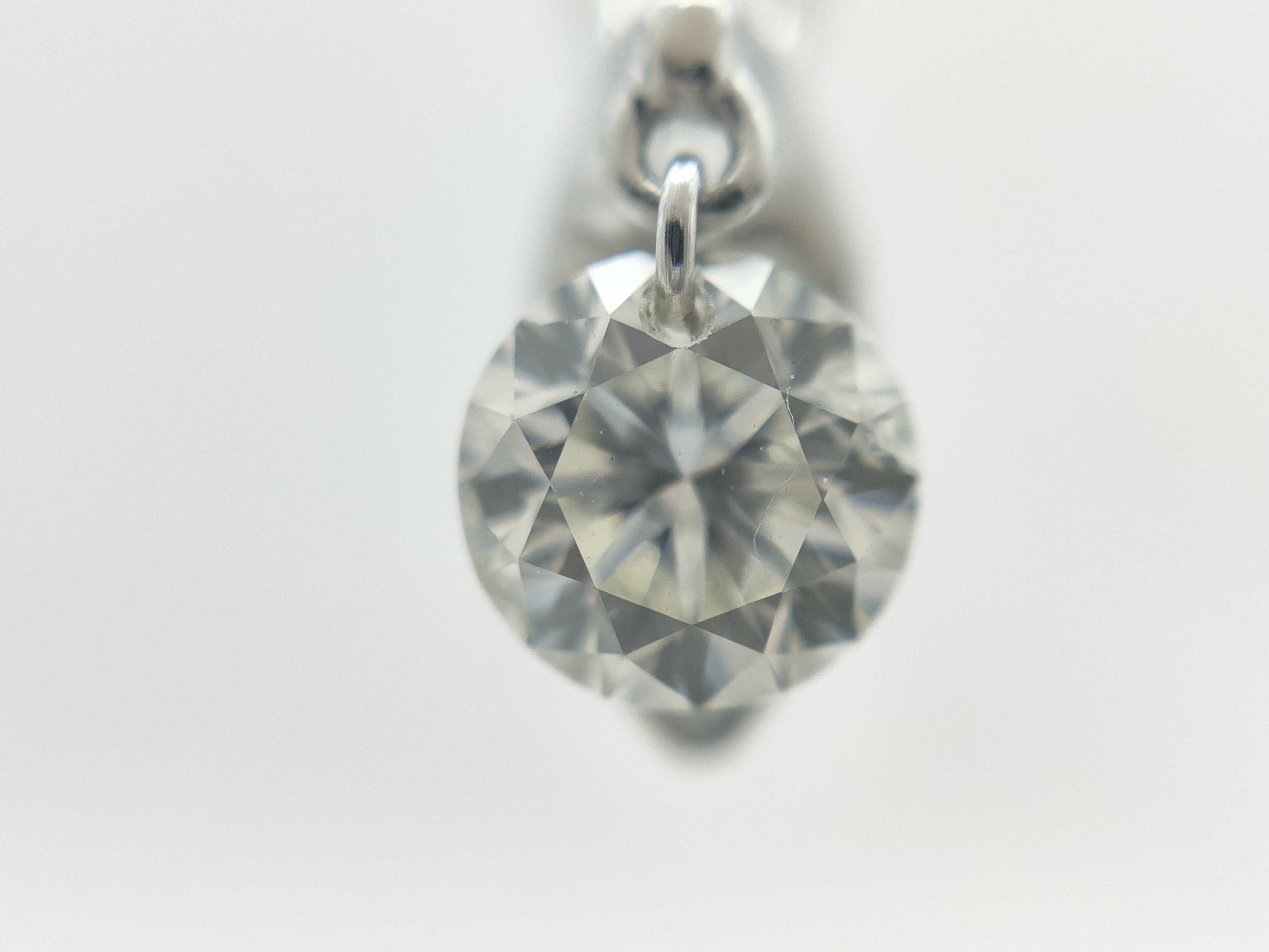 D0.50ct Pt900/850 3.5g Necklace 