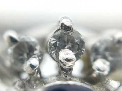 S 0.83ct D 0.23ct Pt900 4.9g Ring 