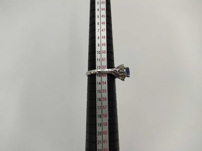 S 0.83ct D 0.23ct Pt900 4.9g Ring 