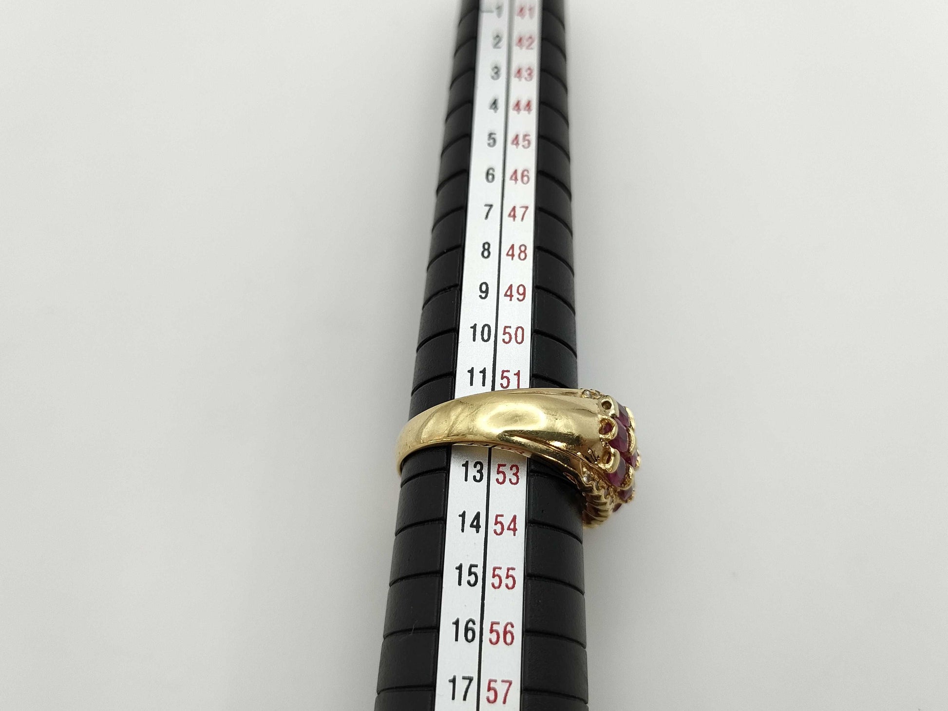 R2.24ct D0.08ct K18 5.4g Ring 