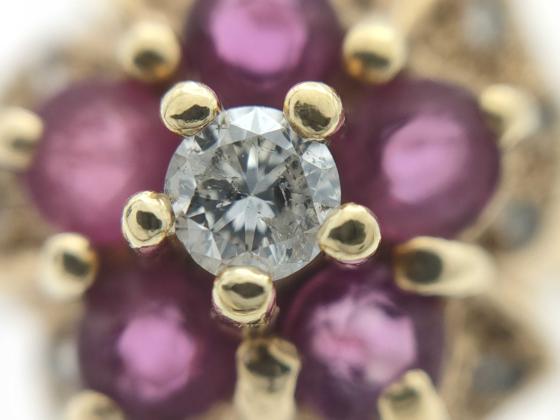 R0.73ct D0.20ct K18 4.9g Ring 