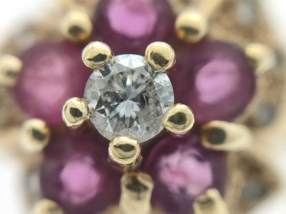 R0.73ct D0.20ct K18 4.9g Ring 