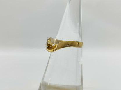 D0.20ct K18 2.5g Ring 