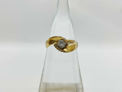 D0.20ct K18 2.5g Ring 