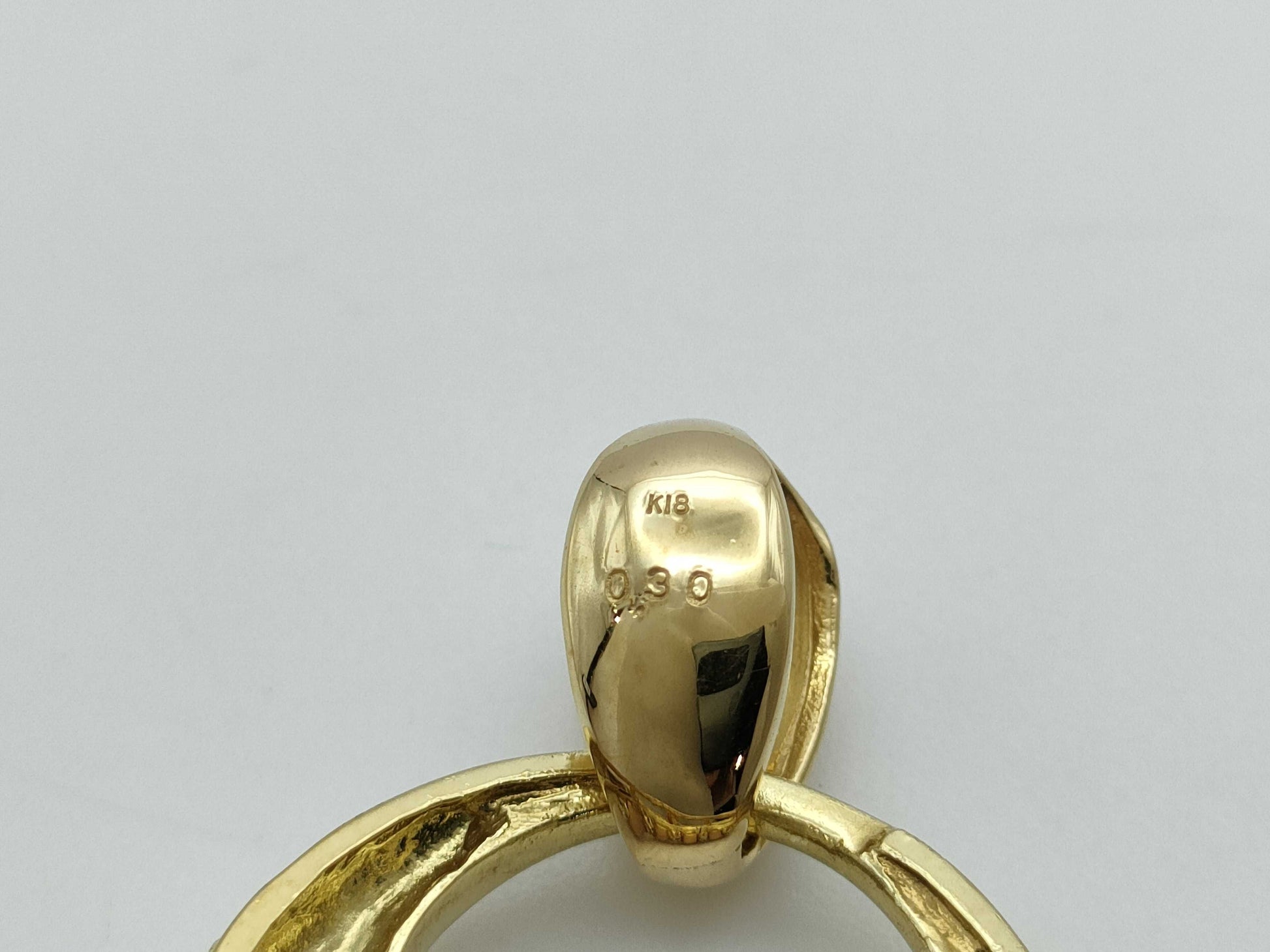 D0.30ct K18 7.6g Pendant Top 