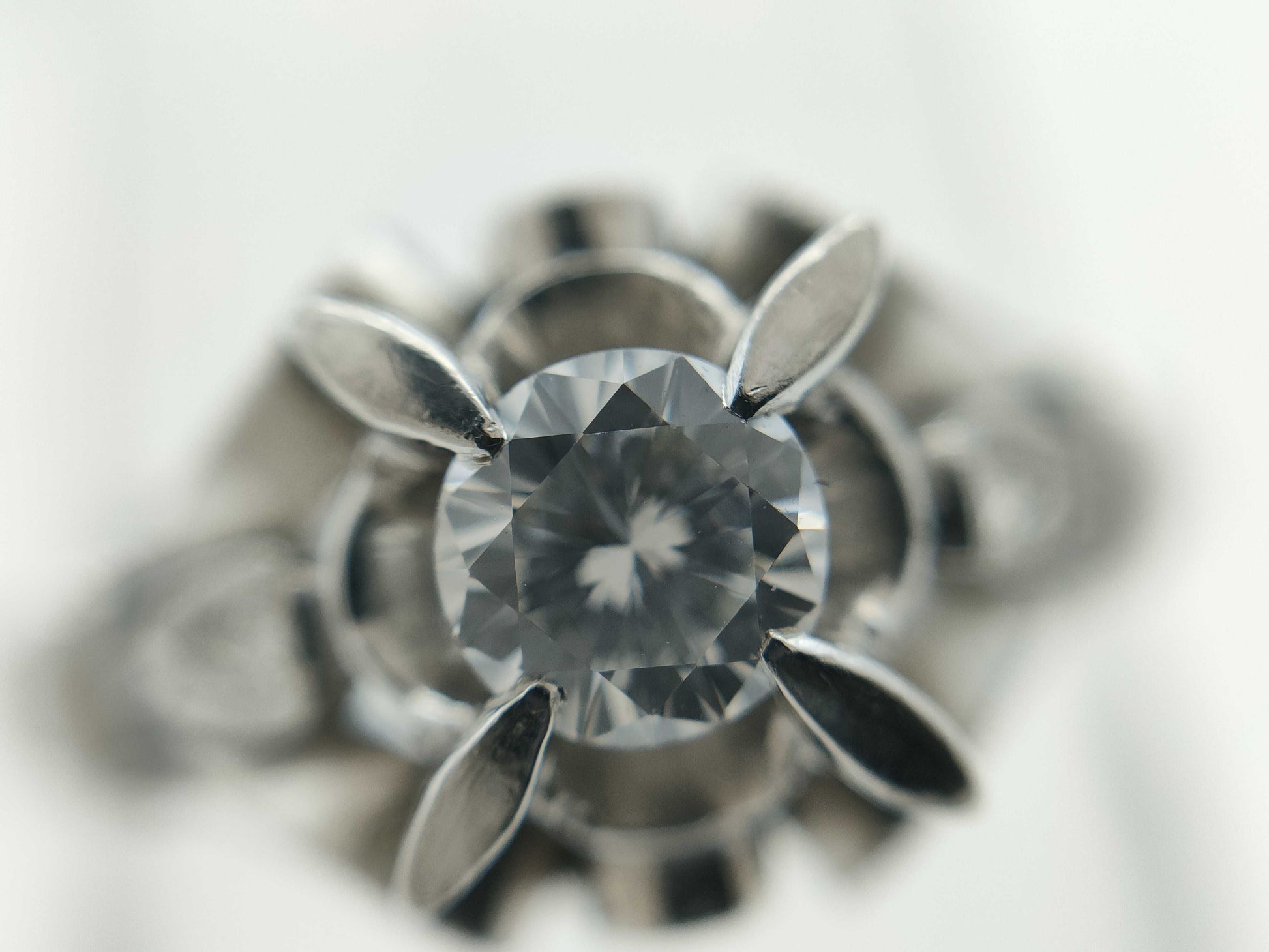 D0.20ct Pt900 3.8g Ring 