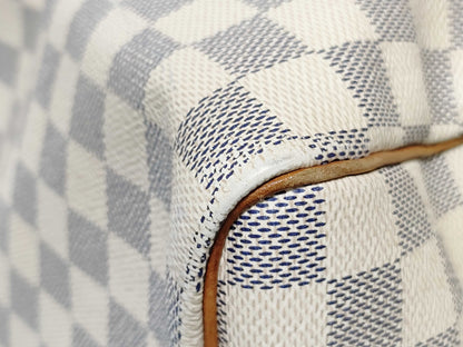 LOUIS VUITTON RFID Unverifiable Damier Azur LOUIS VUITTON Speedy25 Handbag