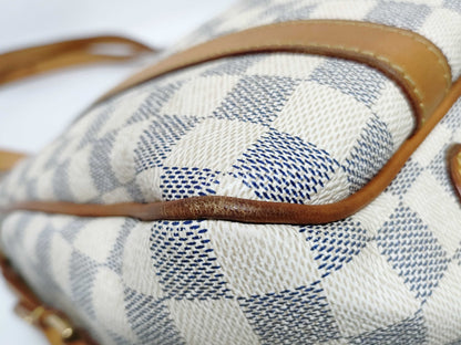 LOUIS VUITTON RFID Unverified Damier Azur Stresa Tote Bag
