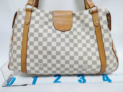 LOUIS VUITTON RFID Unverified Damier Azur Stresa Tote Bag