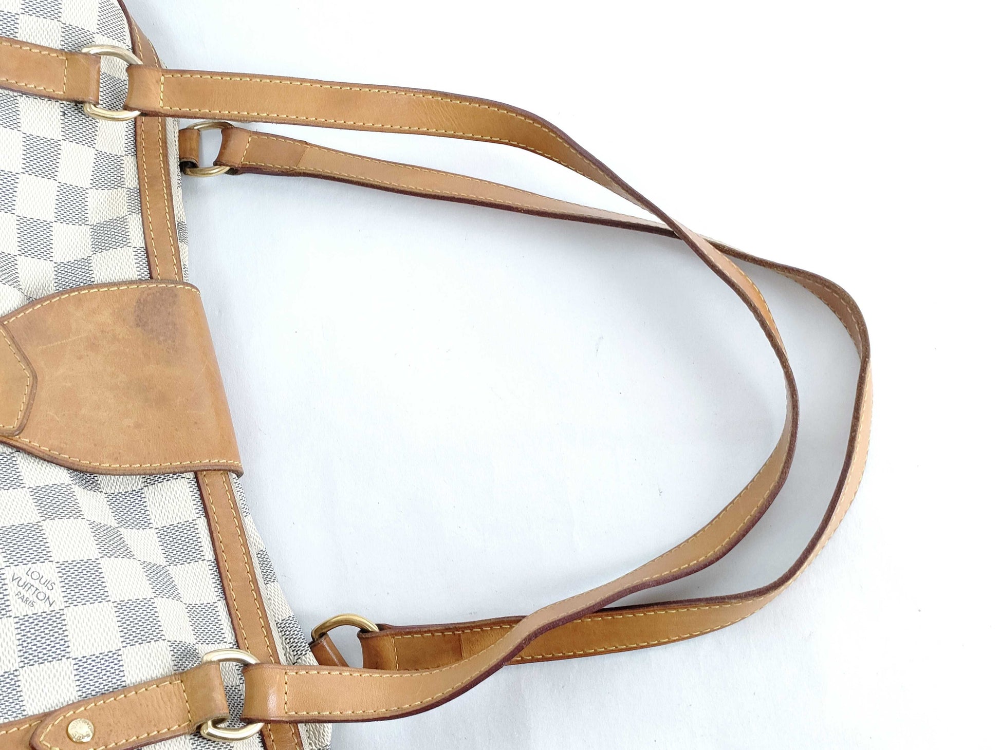 LOUIS VUITTON RFID Unverified VI4099 Damier Azur Stresa Tote Bag
