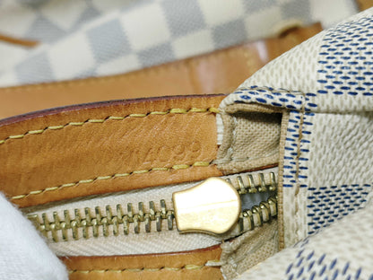 LOUIS VUITTON RFID Unverified VI4099 Damier Azur Stresa Tote Bag