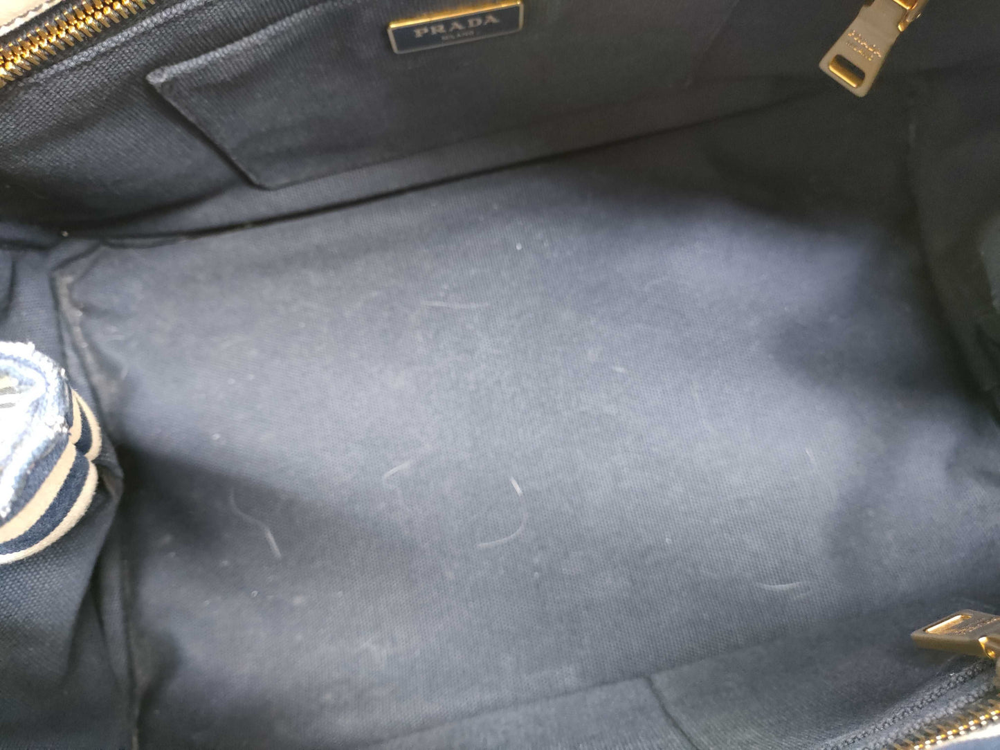PRADA Kanapa Tote Handbag