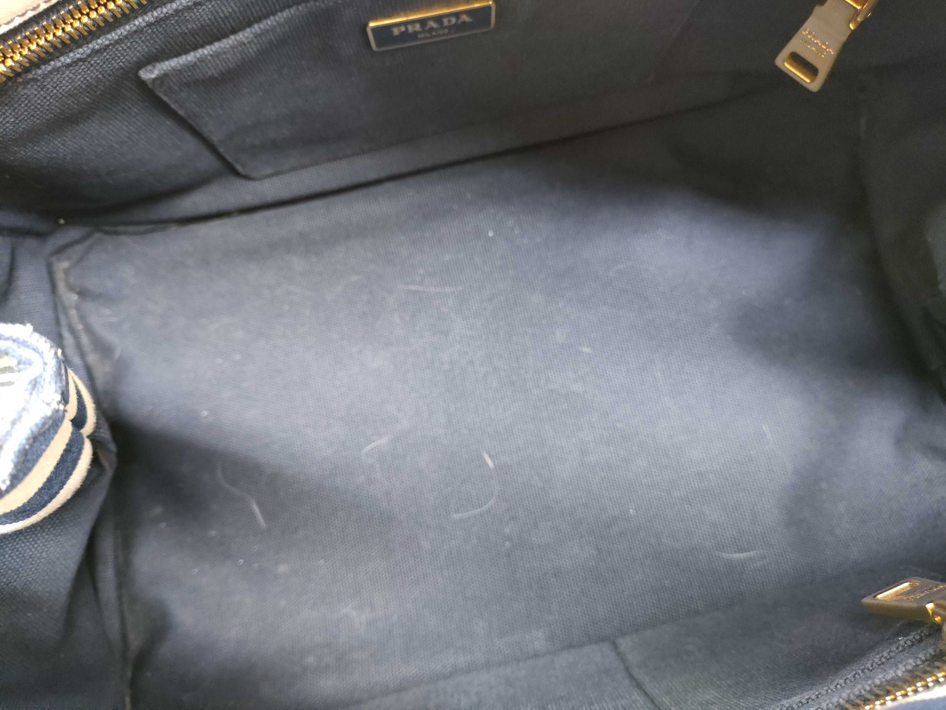 PRADA Kanapa Tote Handbag