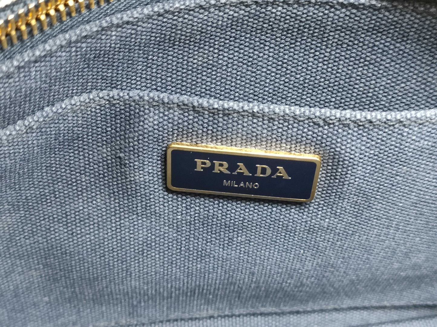 PRADA Kanapa Tote Handbag