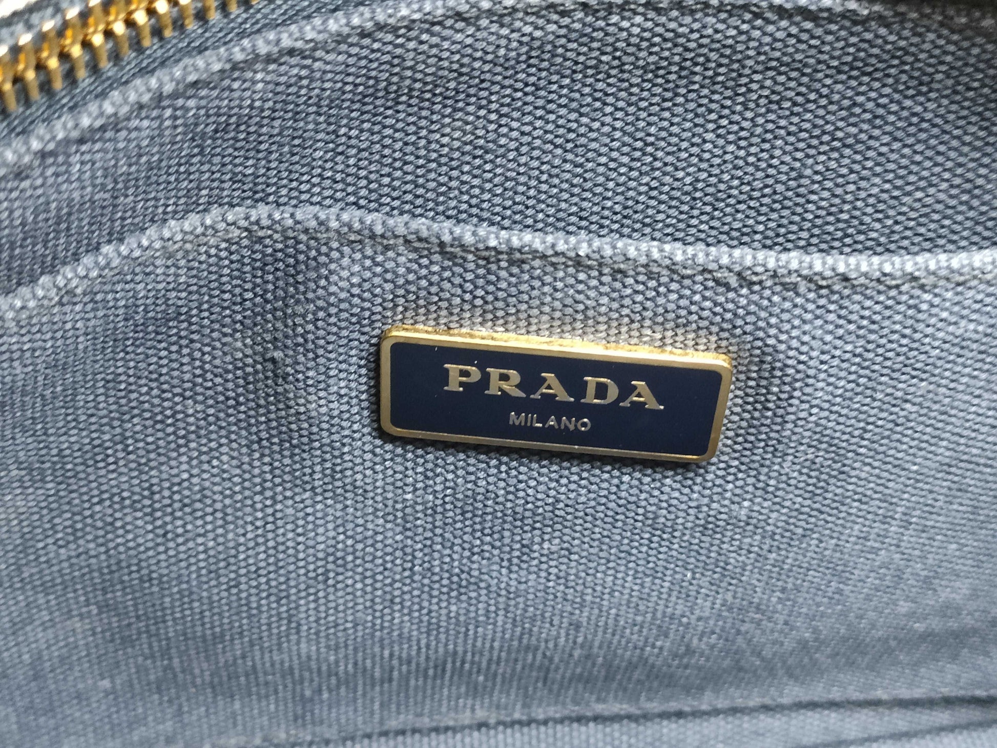 PRADA Kanapa Tote Handbag