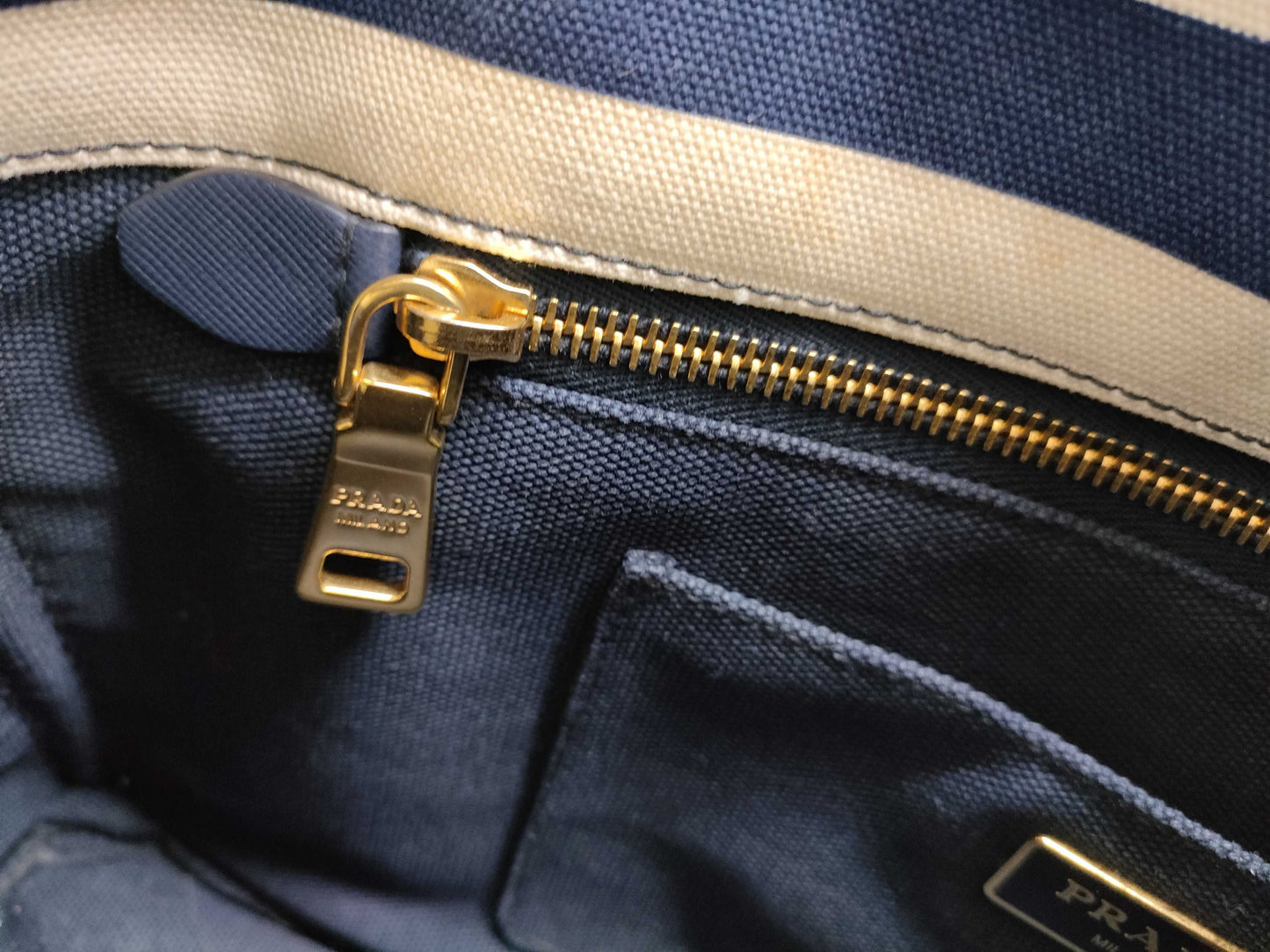 PRADA Kanapa Tote Handbag