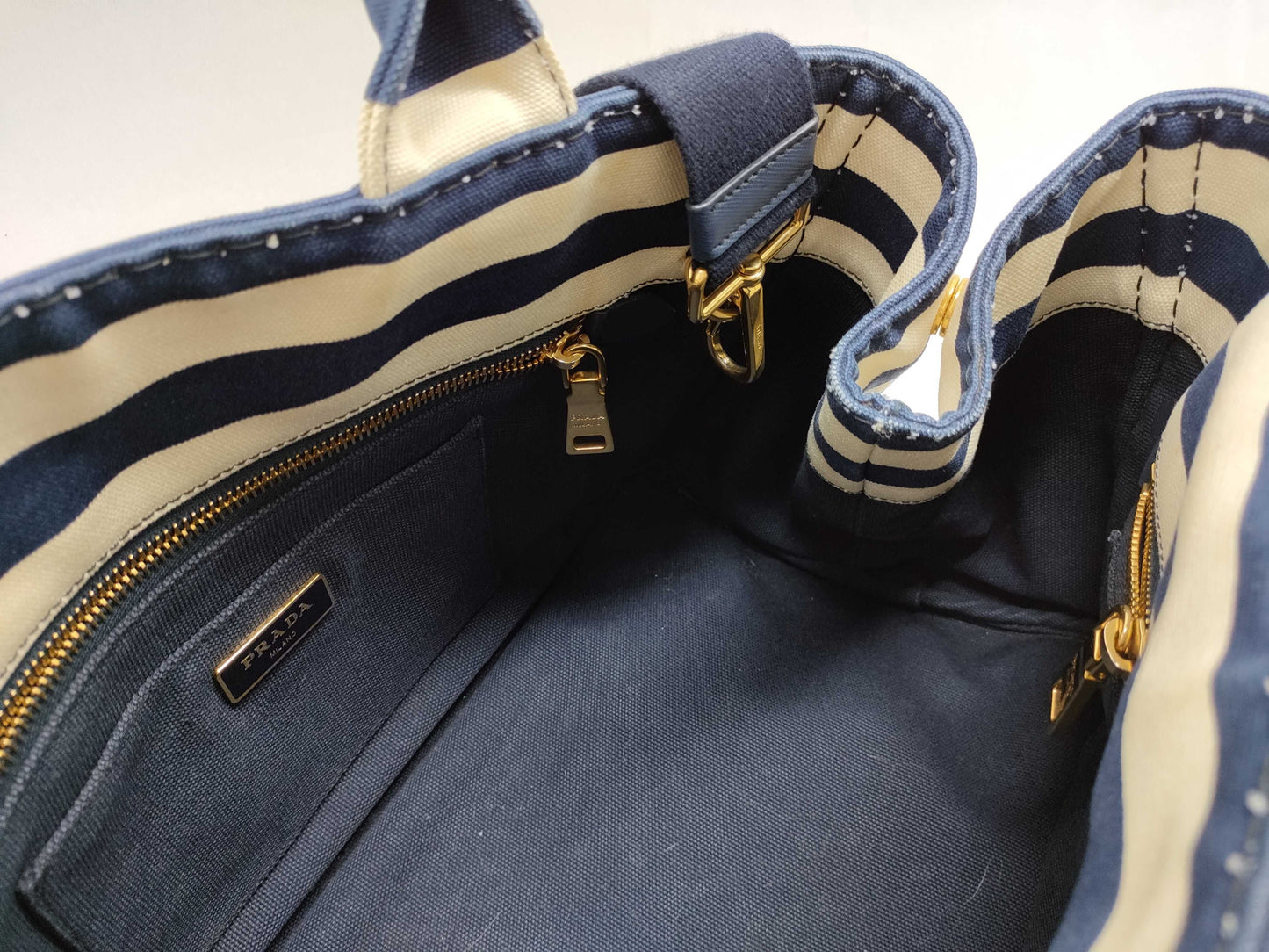 PRADA Kanapa Tote Handbag