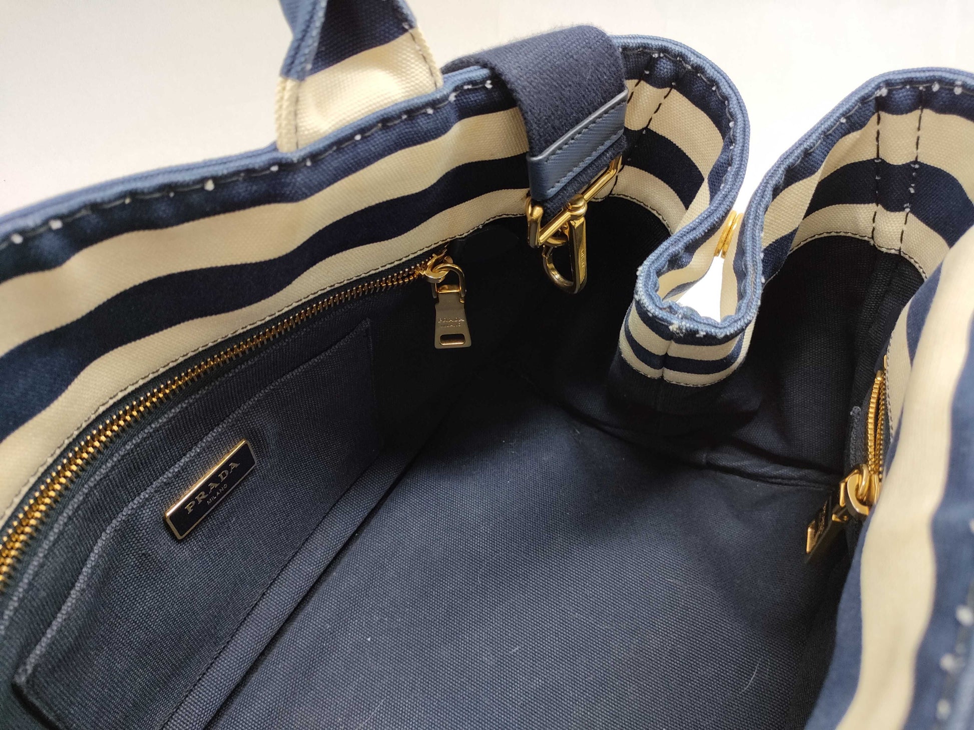 PRADA Kanapa Tote Handbag