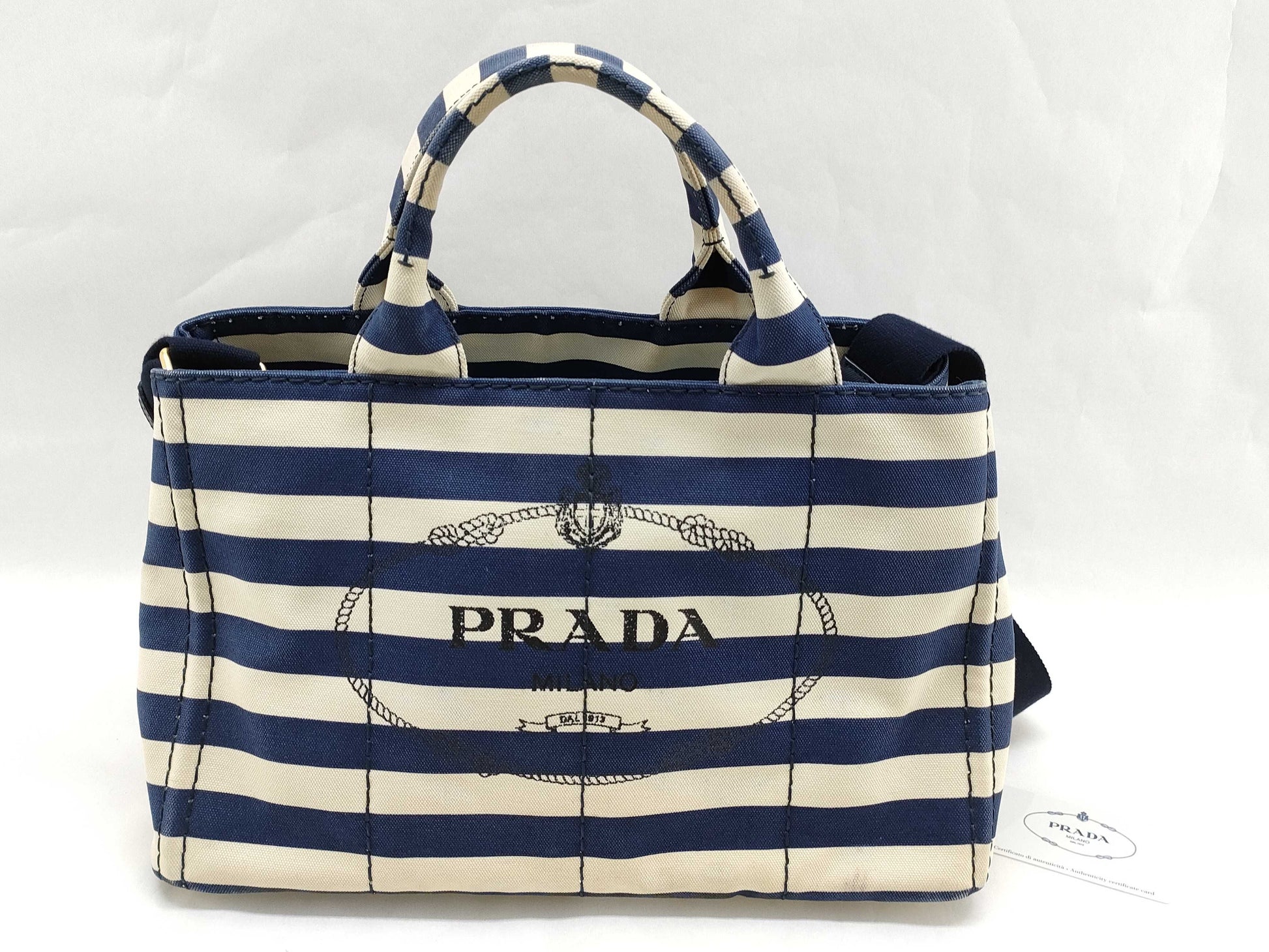 PRADA Kanapa Tote Handbag