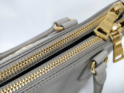 PRADA PRADA Tote Grey Handbag