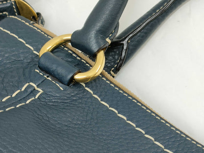 PRADA PRADA Tote Dark blue handbag