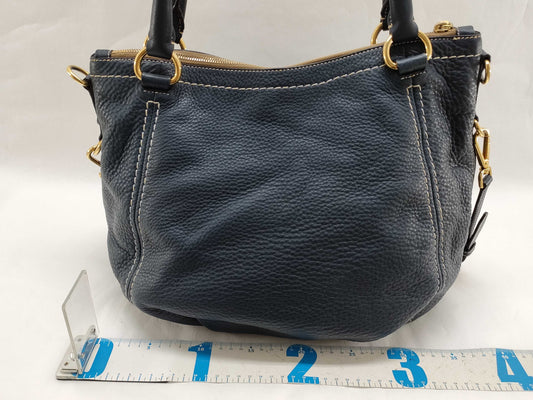 PRADA PRADA Tote Dark blue handbag