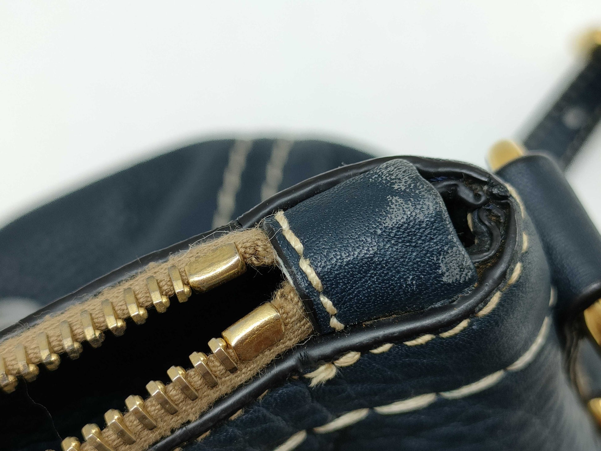 PRADA PRADA Tote Dark blue handbag
