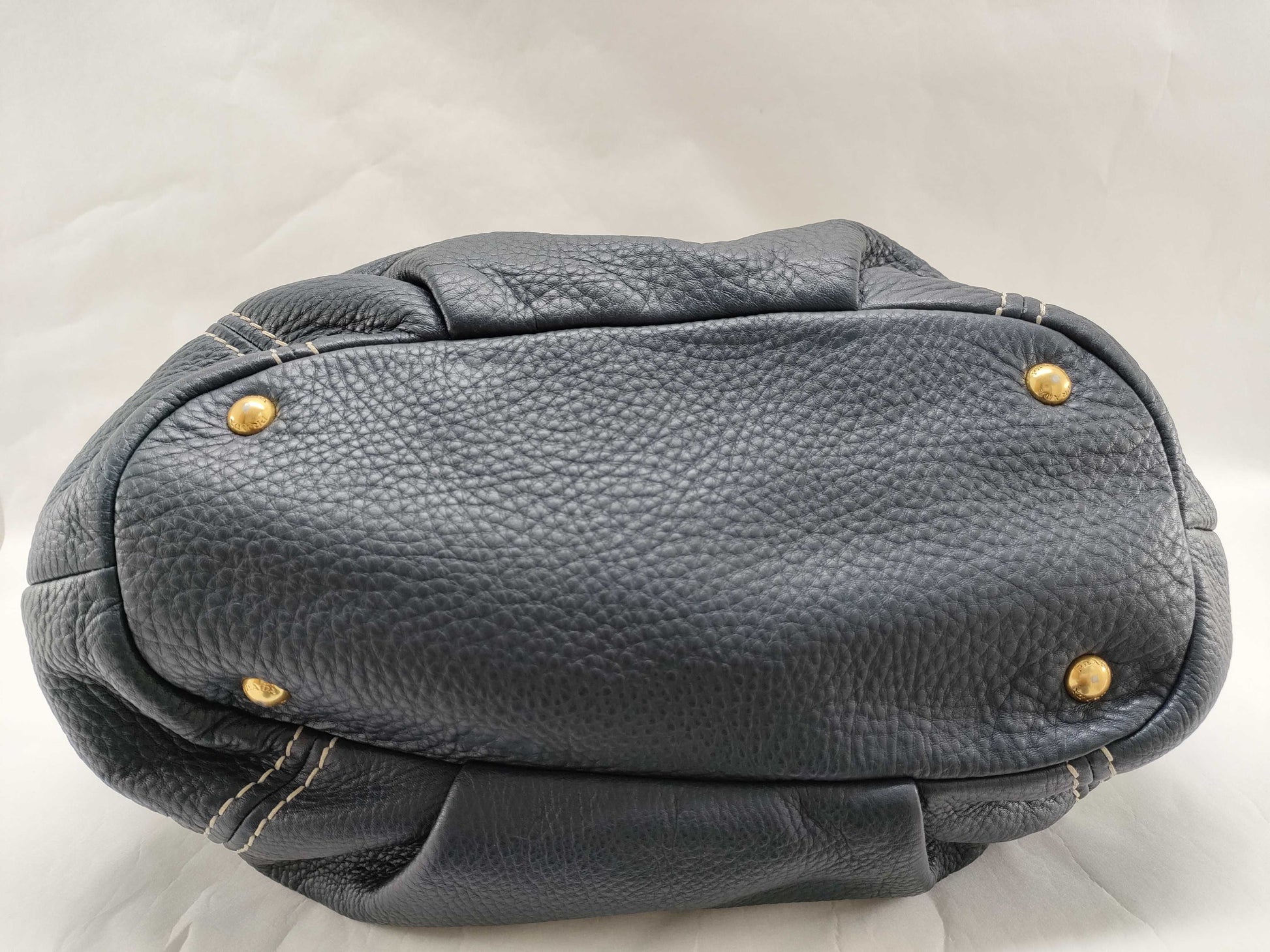 PRADA PRADA Tote Dark blue handbag