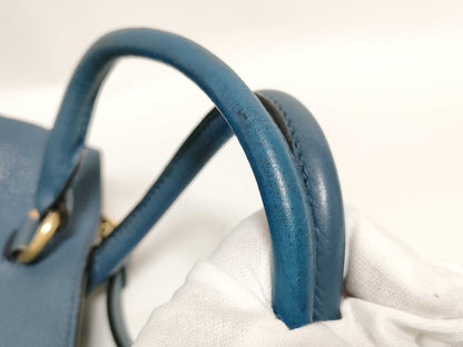 PRADA PRADA Tote Blue Handbag