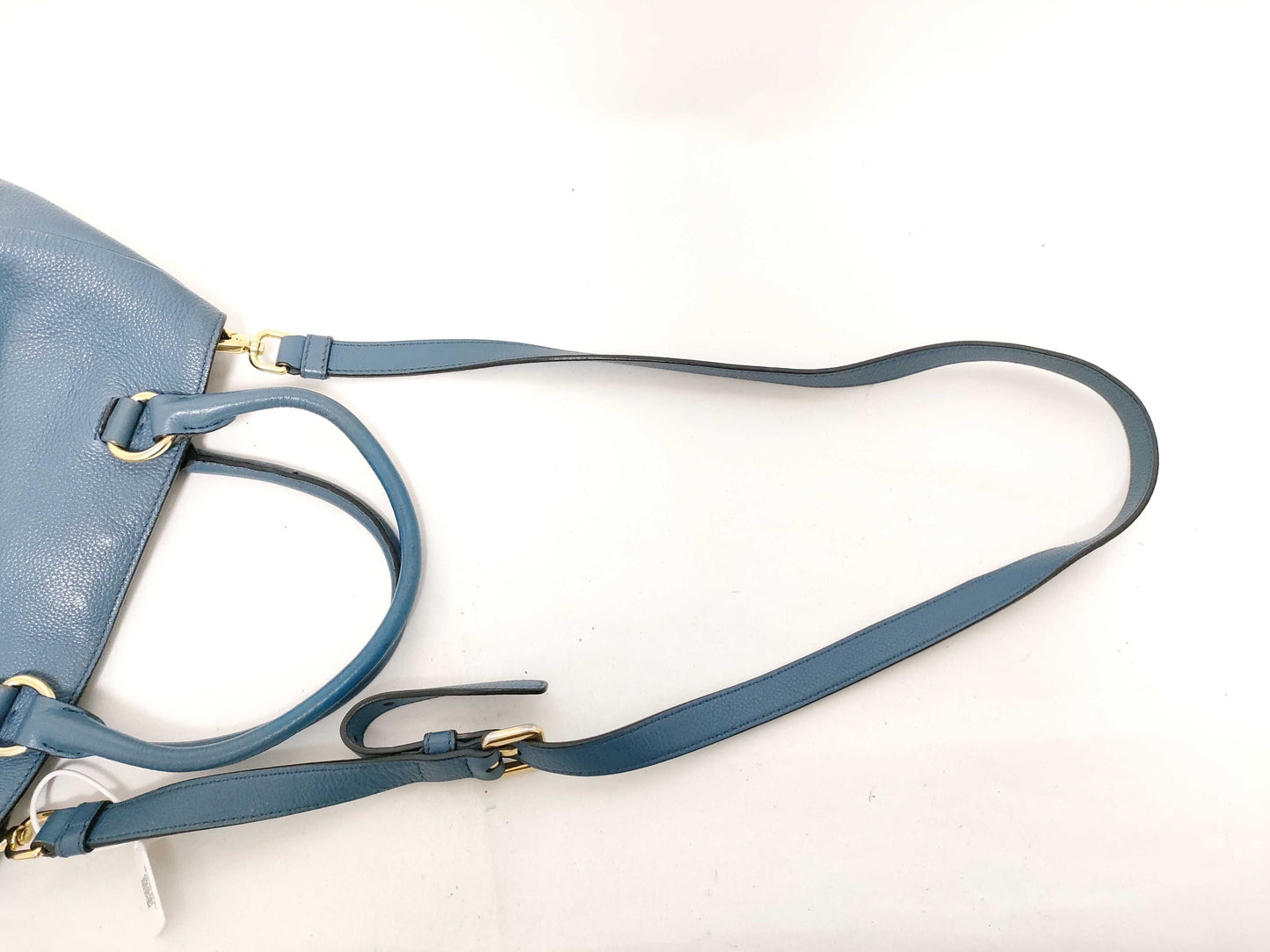 PRADA PRADA Tote Blue Handbag