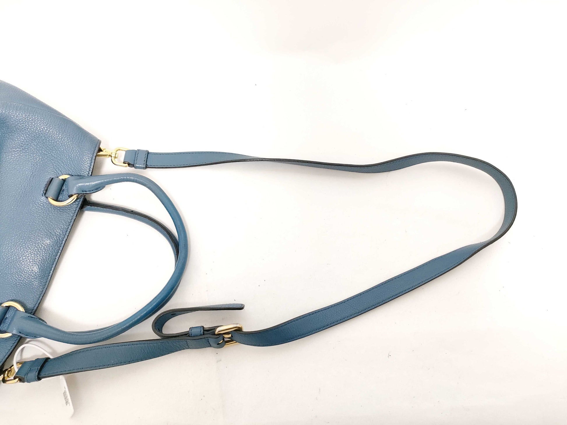 PRADA PRADA Tote Blue Handbag