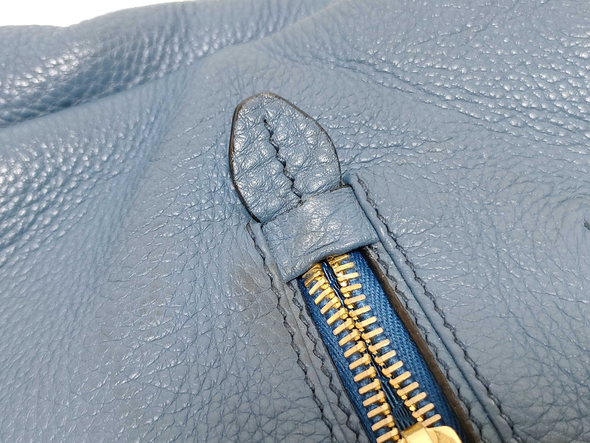 PRADA PRADA Tote Blue Handbag