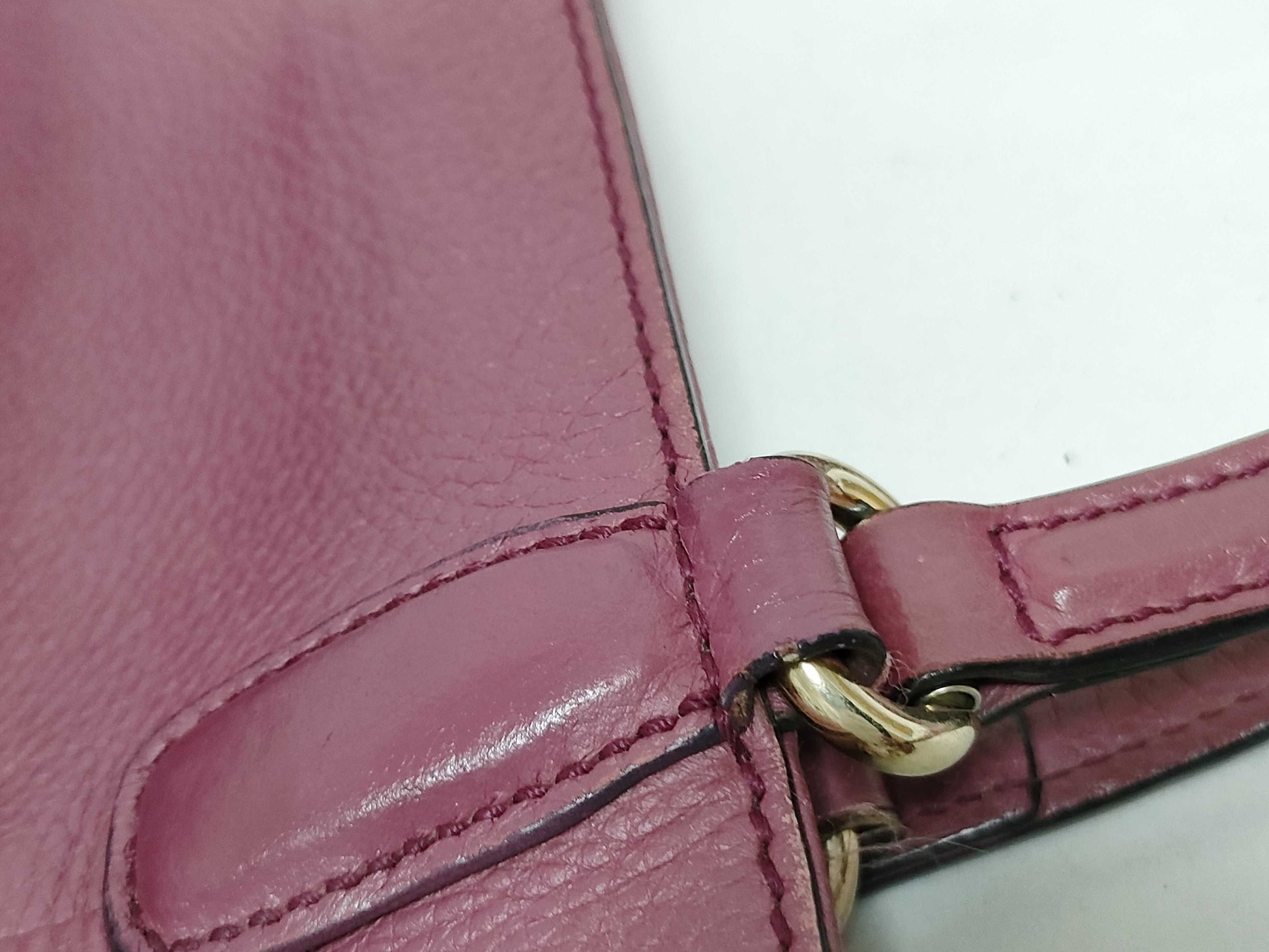 GUCCI Soho GUCCI Tote Purple Handbag