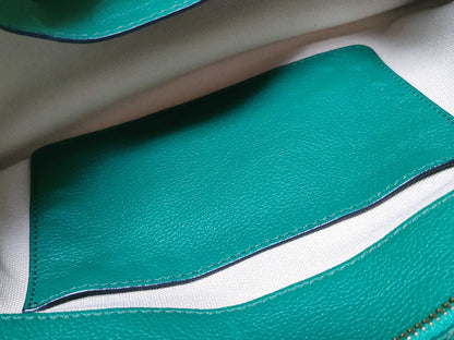 PRADA PRADA Tote Green Tote Bag