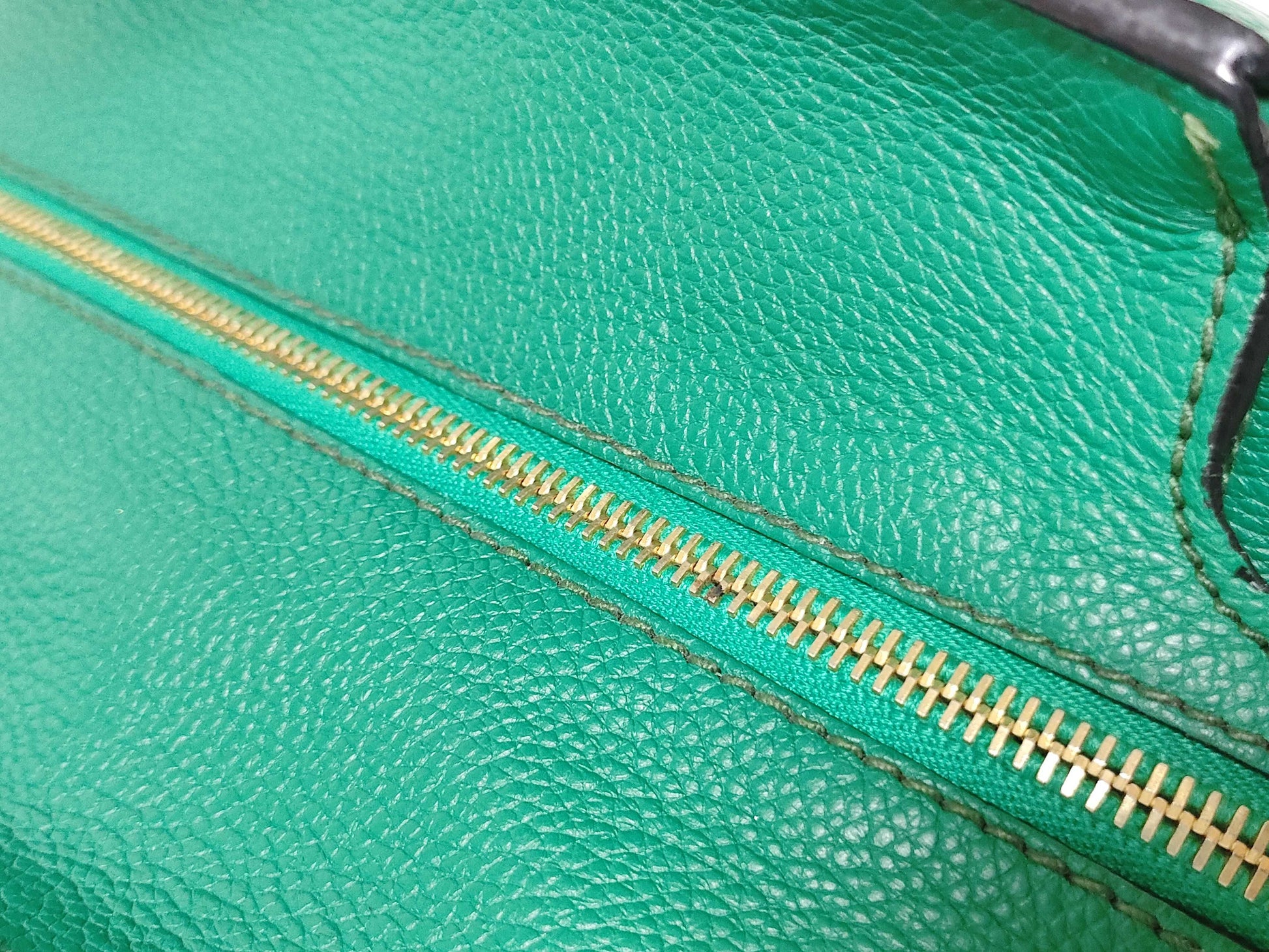 PRADA PRADA Tote Green Tote Bag