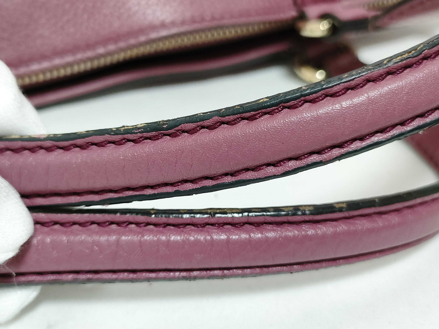 GUCCI Soho GUCCI Tote Purple Handbag