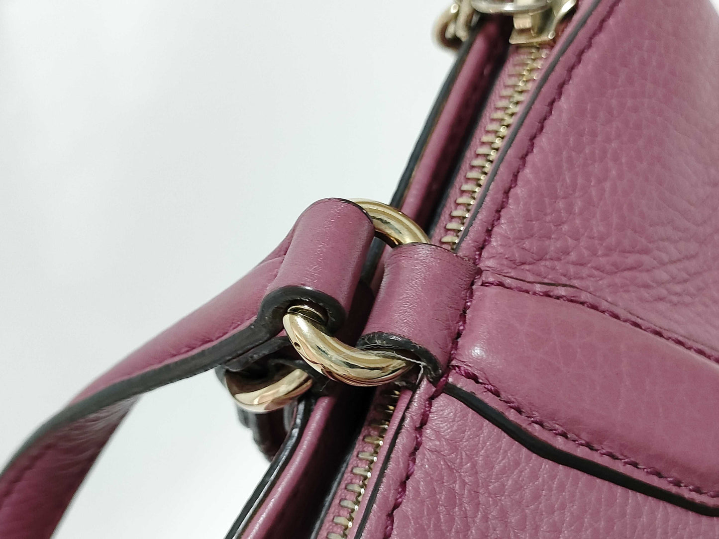 GUCCI Soho GUCCI Tote Purple Handbag