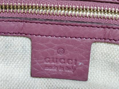 GUCCI Soho GUCCI Tote Purple Handbag