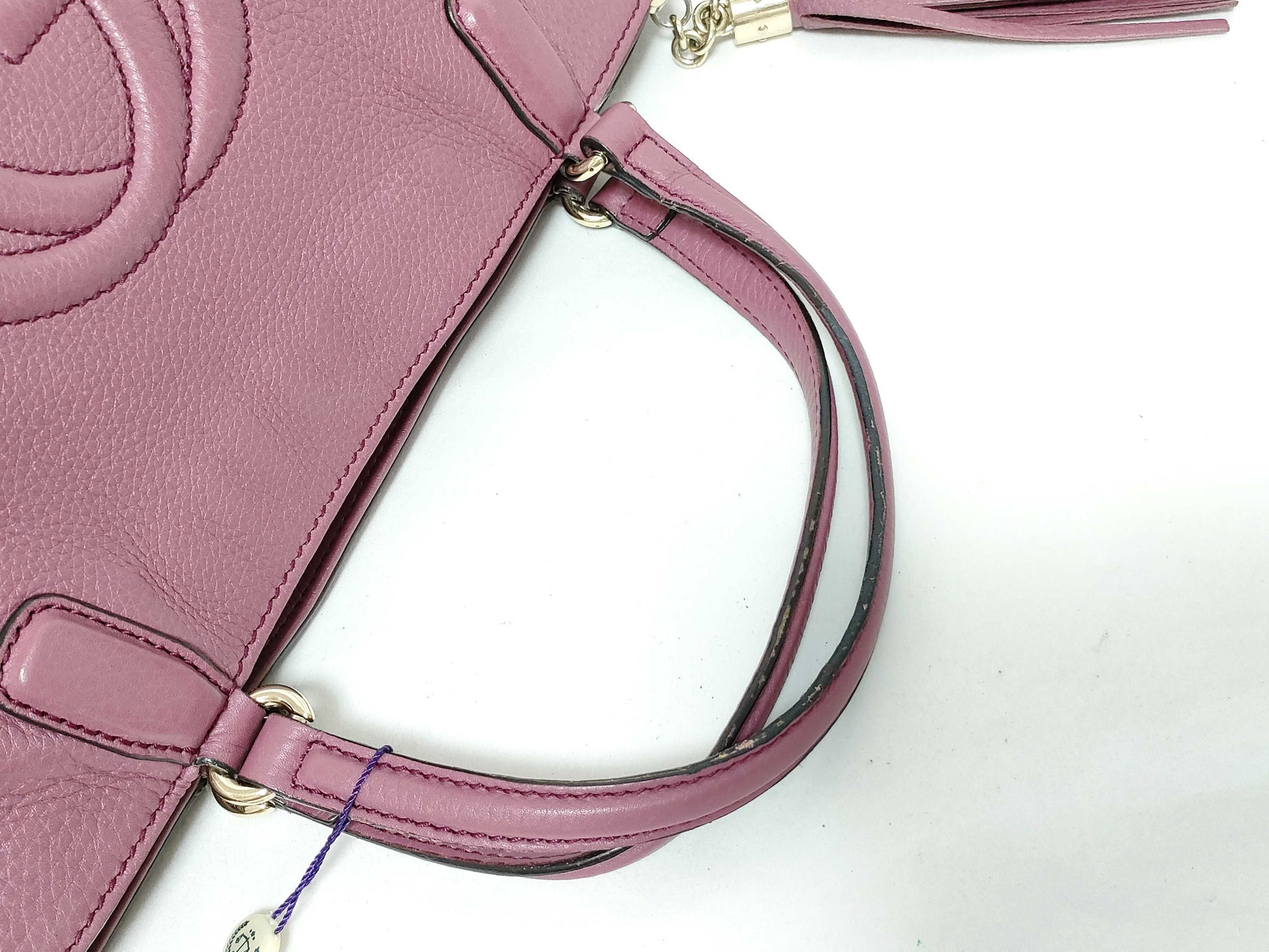 GUCCI Soho GUCCI Tote Purple Handbag