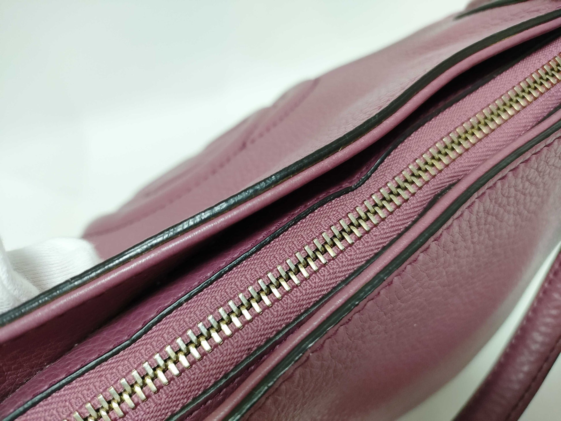 GUCCI Soho GUCCI Tote Purple Handbag