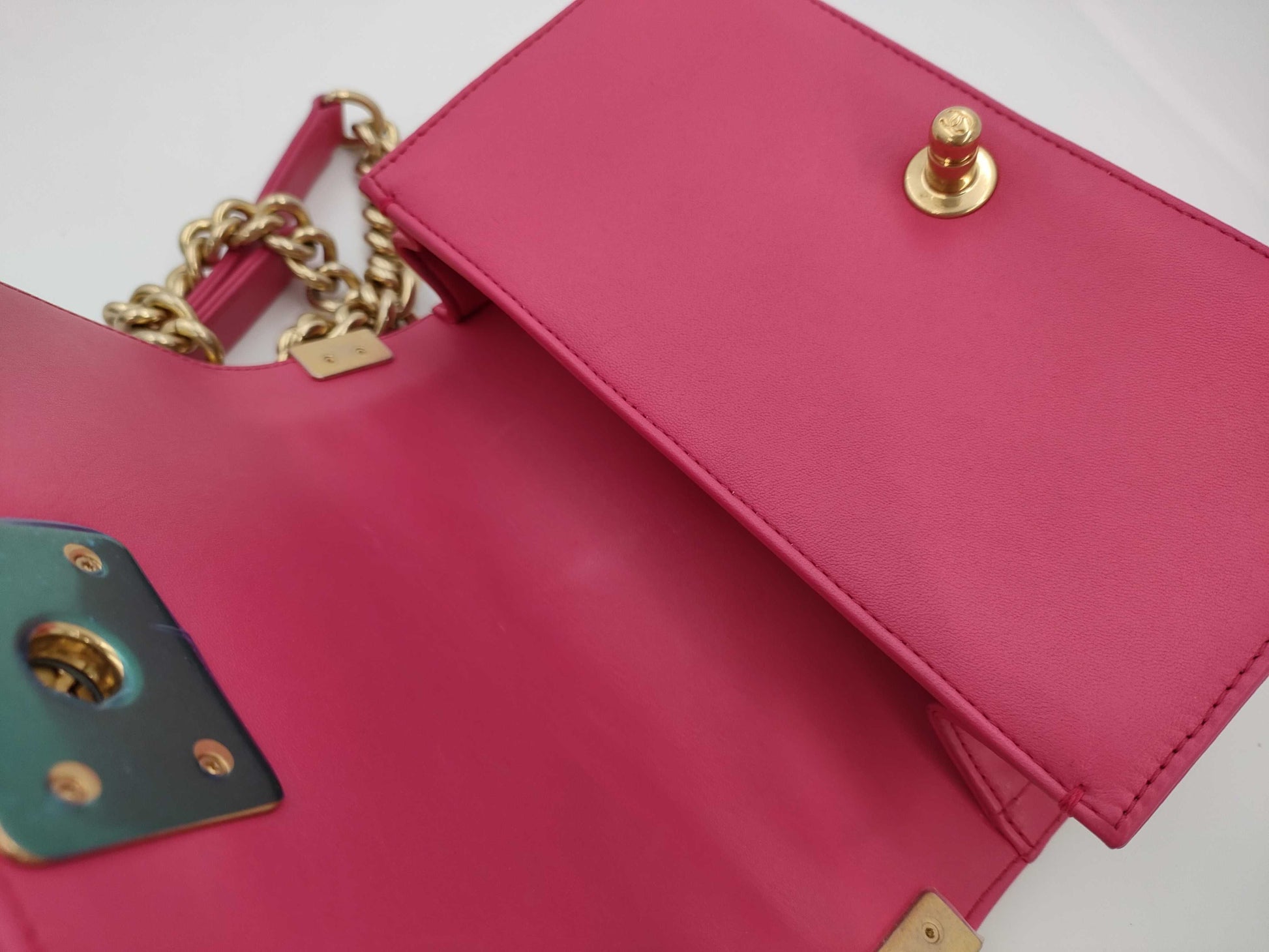 CHANEL 2-Way Chain Shoulder Bag