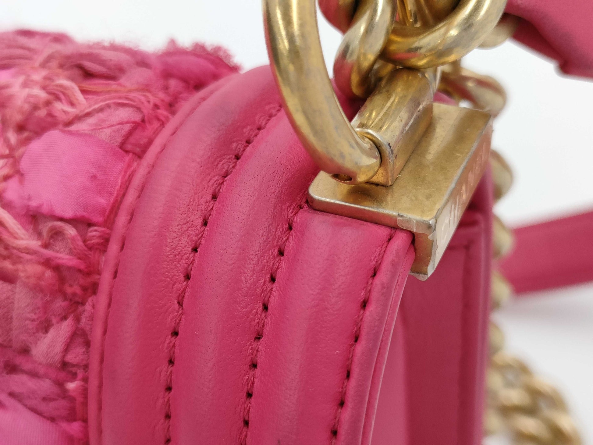 CHANEL 2-Way Chain Shoulder Bag